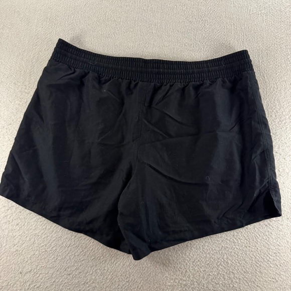 Kona Sol Womens Black Elastic Waist Drawstring Athletic Shorts Size 16W 18W - Picture 5 of 5